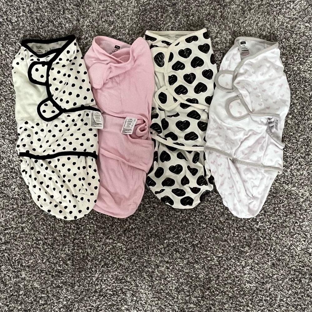 Baby Velcro swaddles!